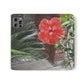 Peach Hibiscus | Folio Phone Case | High Bloom Collection | Life By Ortavia