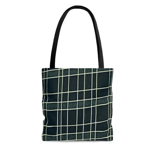 Black/Green | Tote Bag | Vintage Window Collection | Life By Ortavia