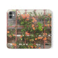 Flowers On A Rugged Fence | Folio Phone Case | High Bloom Collection | Life By Ortavia