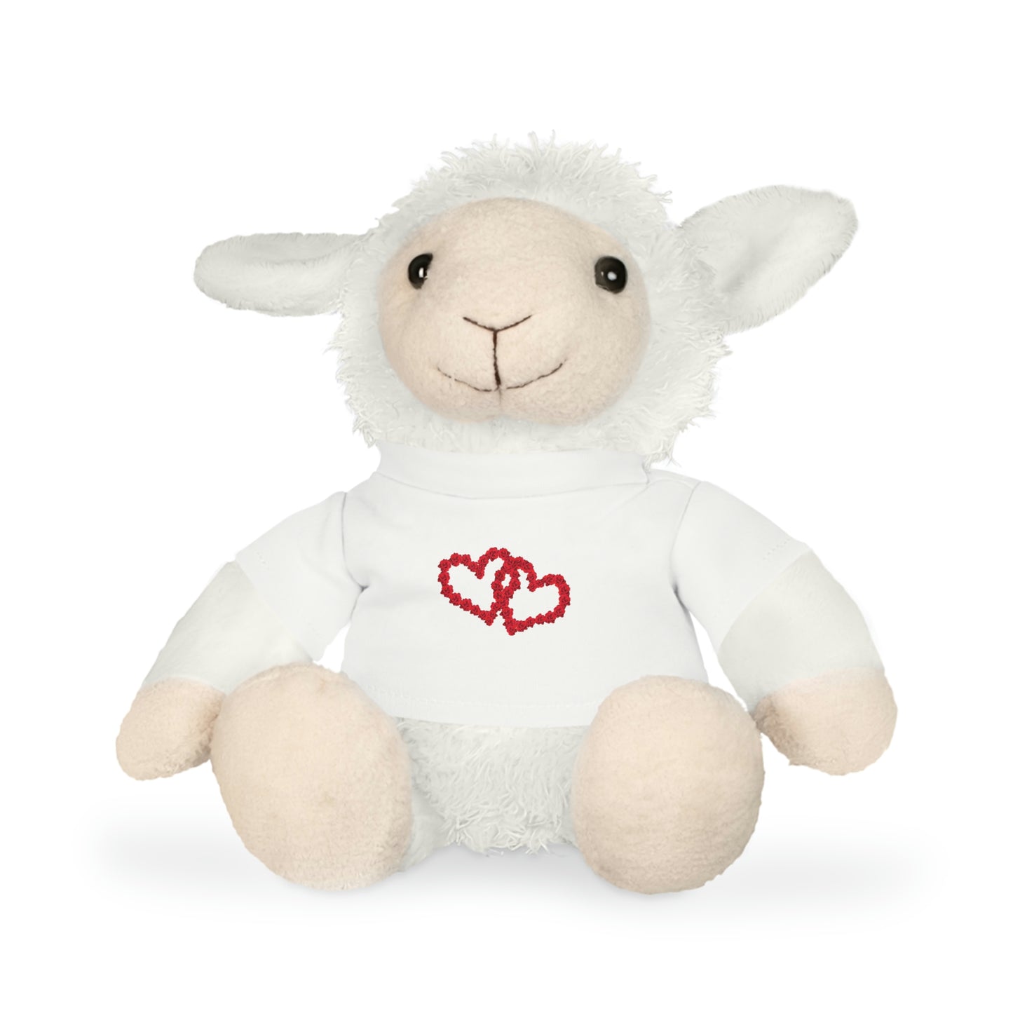 Plush Toy with T-Shirt Bear Elephant Sheep Bunny Gift for Him and Her Holiday Gifts