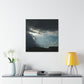 Sun Through Dark Clouds | Wall Art Canvas | Heavens Collection