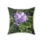 Purple Texas Mountain Laurel | Throw Pillow