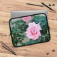 Laptop Sleeve with Focus on a Rose Flower Design 7 Inch 10 Inch 13 Inch 15 Inch 17 Inch