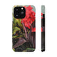 Red Canna | Phone Case With Card Holder | High Bloom Collection | Life By Ortavia