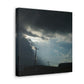 Sun Through Dark Clouds | Wall Art Canvas | Heavens Collection