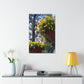 Yellow Pansies Downtown | Wall Art Canvas | High Bloom Collection | Life By Ortavia