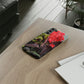 Red Canna | Phone Case With Card Holder | High Bloom Collection | Life By Ortavia