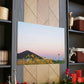 Sunflowers and a Rainbow Sky Canvas Gallery Wraps