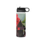 Red Canna | Stainless Steel Water Bottle, Standard Lid | High Bloom Collection | Life By Ortavia