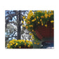 Yellow Pansies Downtown | Wall Art Canvas | High Bloom Collection | Life By Ortavia