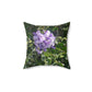 Purple Texas Mountain Laurel | Throw Pillow