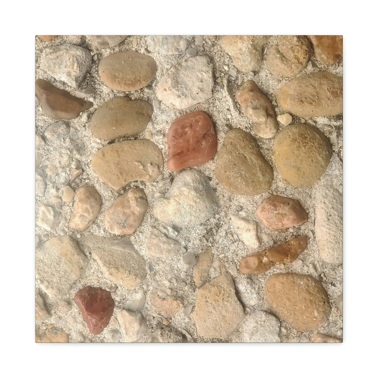 Big Gravel Sidewalk | Wall Art Print | Urban Geographic Collection | Life By Ortavia