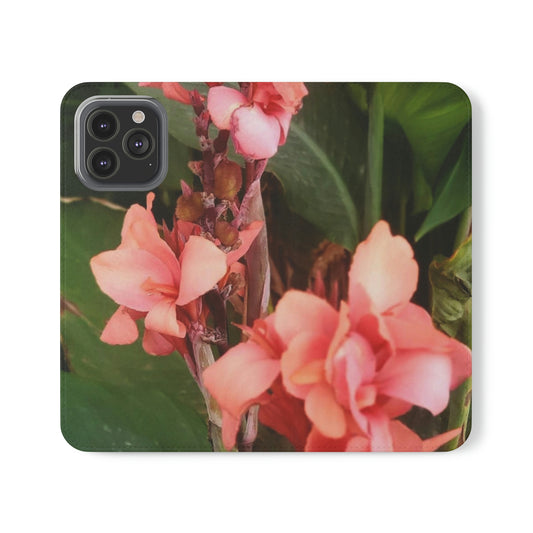 Pink Canna | Folio Phone Case | HIgh Bloom Collection | Life By Ortavia