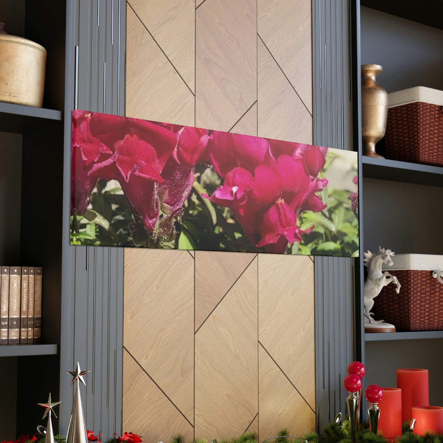 Magenta Snapdragon | Wall Art Canvas | High Bloom Collection | Life By Ortavia