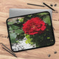 Laptop Sleeve Protecting Cover with Europeana Red Rose 7 Inch 10 Inch 13 Inch 15 Inch 17 Inch