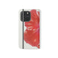 Peach Hibiscus White Background | Folio Phone Case | High Bloom Collection | Life By Ortavia