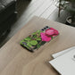 Dear Pink Rosa | Phone Case with Card Holder | High Bloom Collection | Life By Ortavia
