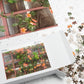 Flowers On A Rugged Fence | Puzzle | 110 252 500 1014 pc | High Bloom Collection | Life By Ortavia