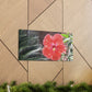 Art Prints & Wall Art, Gallery Canvas with Peach Hibiscus Flower