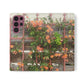 Flowers On A Rugged Fence | Folio Phone Case | High Bloom Collection | Life By Ortavia