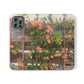 Flowers On A Rugged Fence | Folio Phone Case | High Bloom Collection | Life By Ortavia