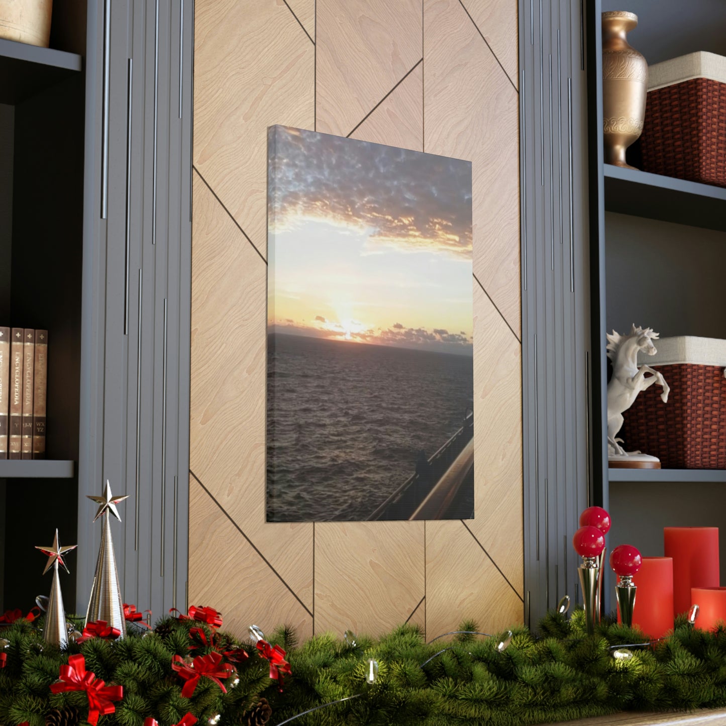 Sunrise In the Gulf of Mexico | Heavens Collection | Wall Art Print | Life By Ortavia