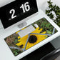 Sunflower Behind A Fence | High Bloom Collection | Desk Mat | Life By Ortavia