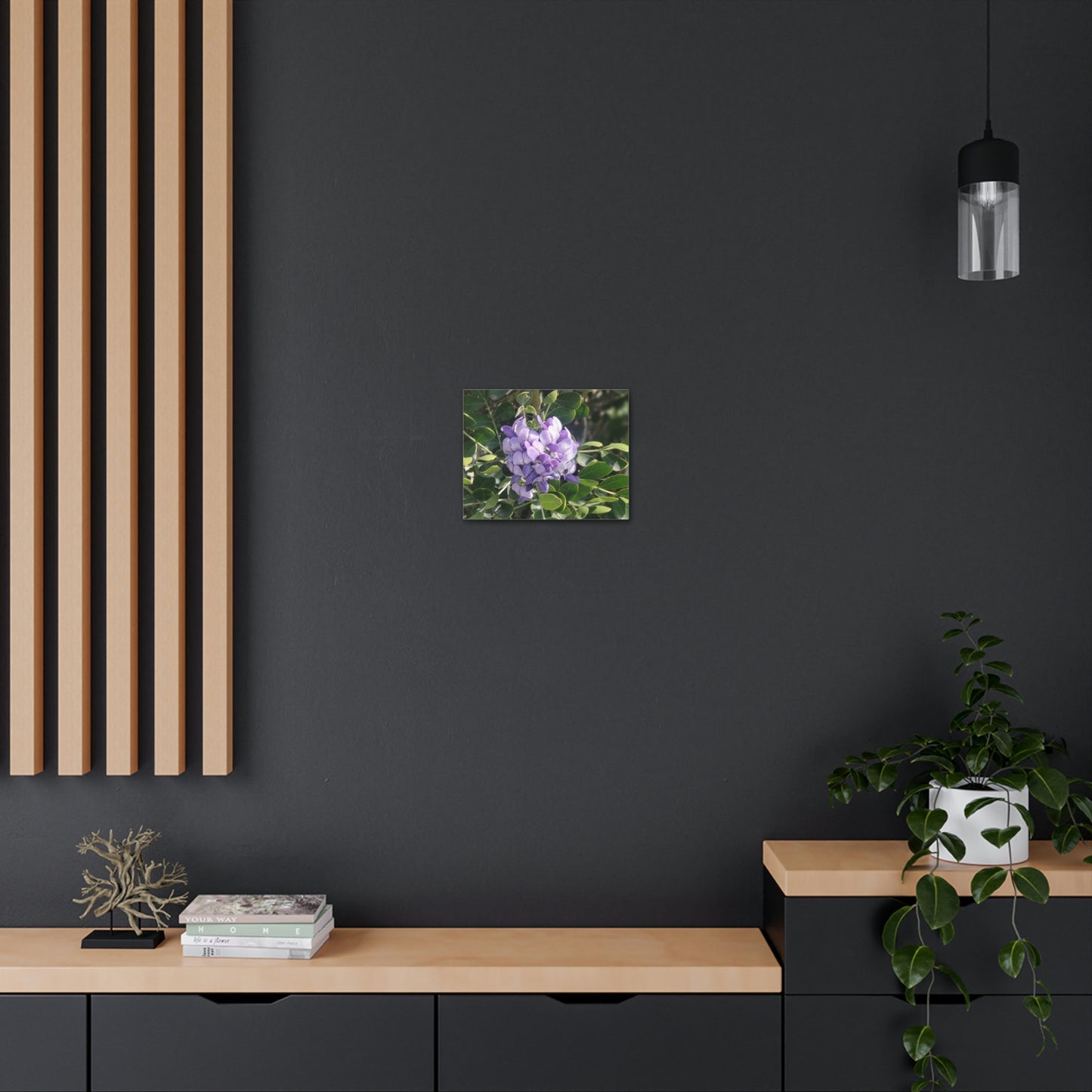 Purple Texas Mountain Laurel | Wall Art Canvas