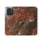 Red Autumn Leaves | Folio Phone Case | High Bloom Collection | Life By Ortavia