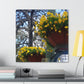 Yellow Pansies Downtown | Wall Art Canvas | High Bloom Collection | Life By Ortavia