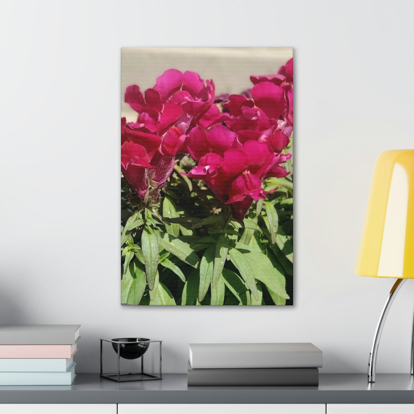 Magenta Snapdragon | Wall Art Canvas | High Bloom Collection | Life By Ortavia
