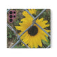 Sunflower Behind A Fence | Folio Phone Case | High Bloom Collection | Life By Ortavia
