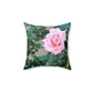 Focus On A Pink Rose| Throw Pillow | High Bloom Collection | Life By Ortavia