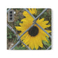 Sunflower Behind A Fence | Folio Phone Case | High Bloom Collection | Life By Ortavia