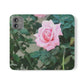 Focus on A Pink Rose | Folio Phone Case | High Bloom Collection | Life By Ortavia