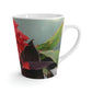 Red Canna | 12 oz Latte Mug | Life By Ortavia