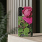 Dear Pink Rosa | Phone Case with Card Holder | High Bloom Collection | Life By Ortavia