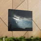 Sun Through Dark Clouds | Wall Art Canvas | Heavens Collection
