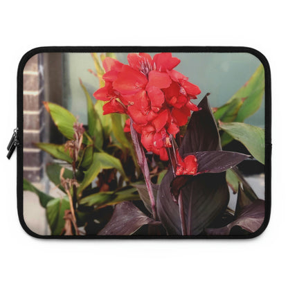 Red Canna | Laptop Sleeve  7 Inch 10 Inch 13 Inch 15 Inch 17 Inch | Life By Ortavia