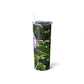 Purple Texas Mountain Laurel | Skinny Steel Tumbler with Straw 20oz