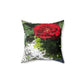 Europeana Red Rose | Throw Pillow | High Bloom Collection | Life By Ortavia