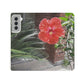 Peach Hibiscus | Folio Phone Case | High Bloom Collection | Life By Ortavia