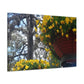Yellow Pansies Downtown | Wall Art Canvas | High Bloom Collection | Life By Ortavia