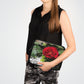 Laptop Sleeve Protecting Cover with Europeana Red Rose 7 Inch 10 Inch 13 Inch 15 Inch 17 Inch