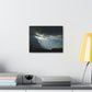 Sun Through Dark Clouds | Wall Art Canvas | Heavens Collection