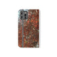 Red Autumn Leaves | Folio Phone Case | High Bloom Collection | Life By Ortavia