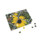 Sunflower Behind A Fence | 96 252 500 1000 pc Puzzle | Life By Ortavia