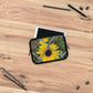 Laptop Sleeve with Sunflower Behind A Fence Design 7 Inch 10 Inch 13 Inch 15 Inch 17 Inch