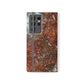 Red Autumn Leaves | Folio Phone Case | High Bloom Collection | Life By Ortavia