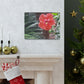 Art Prints & Wall Art, Gallery Canvas with Peach Hibiscus Flower